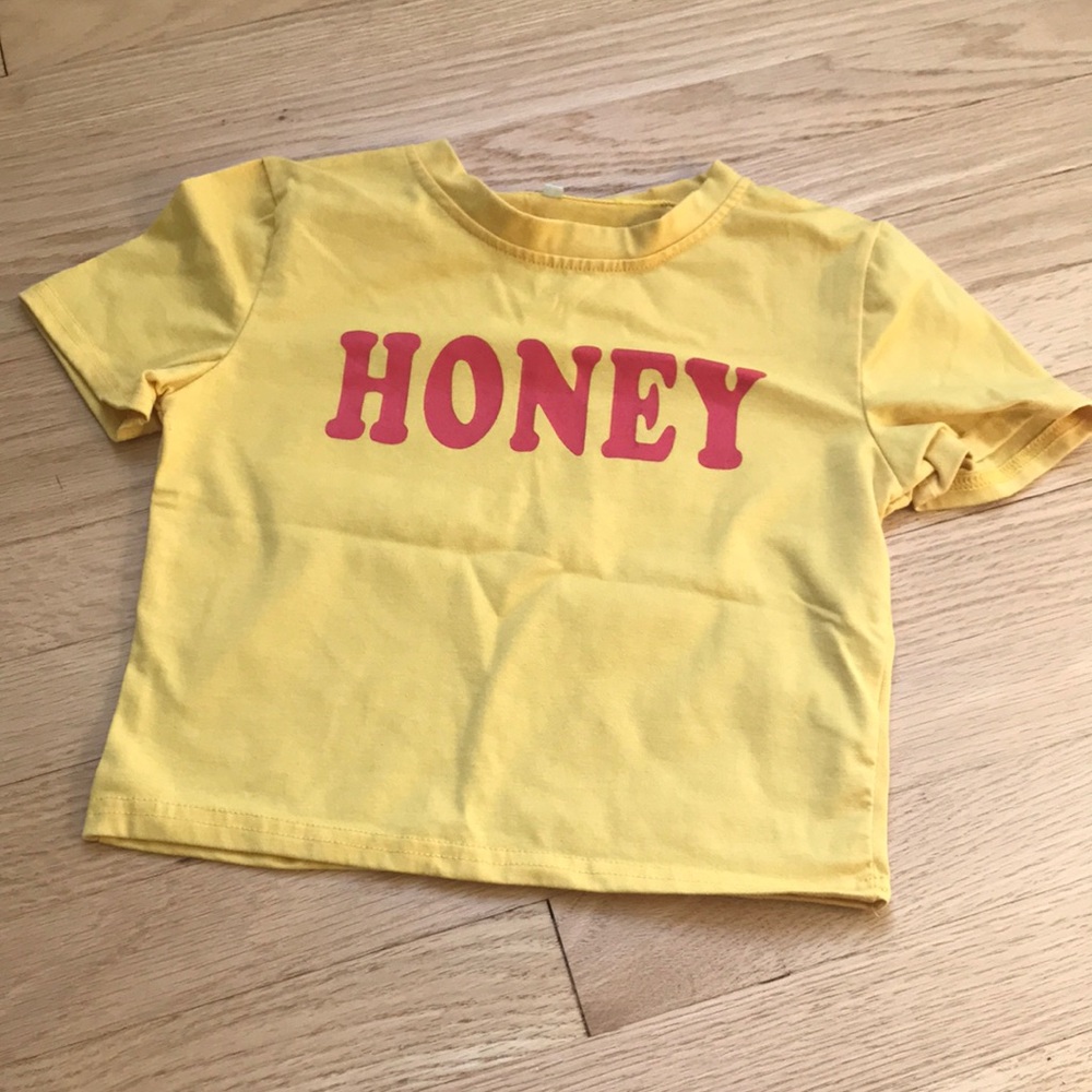 Honey Crop top or t-shirt